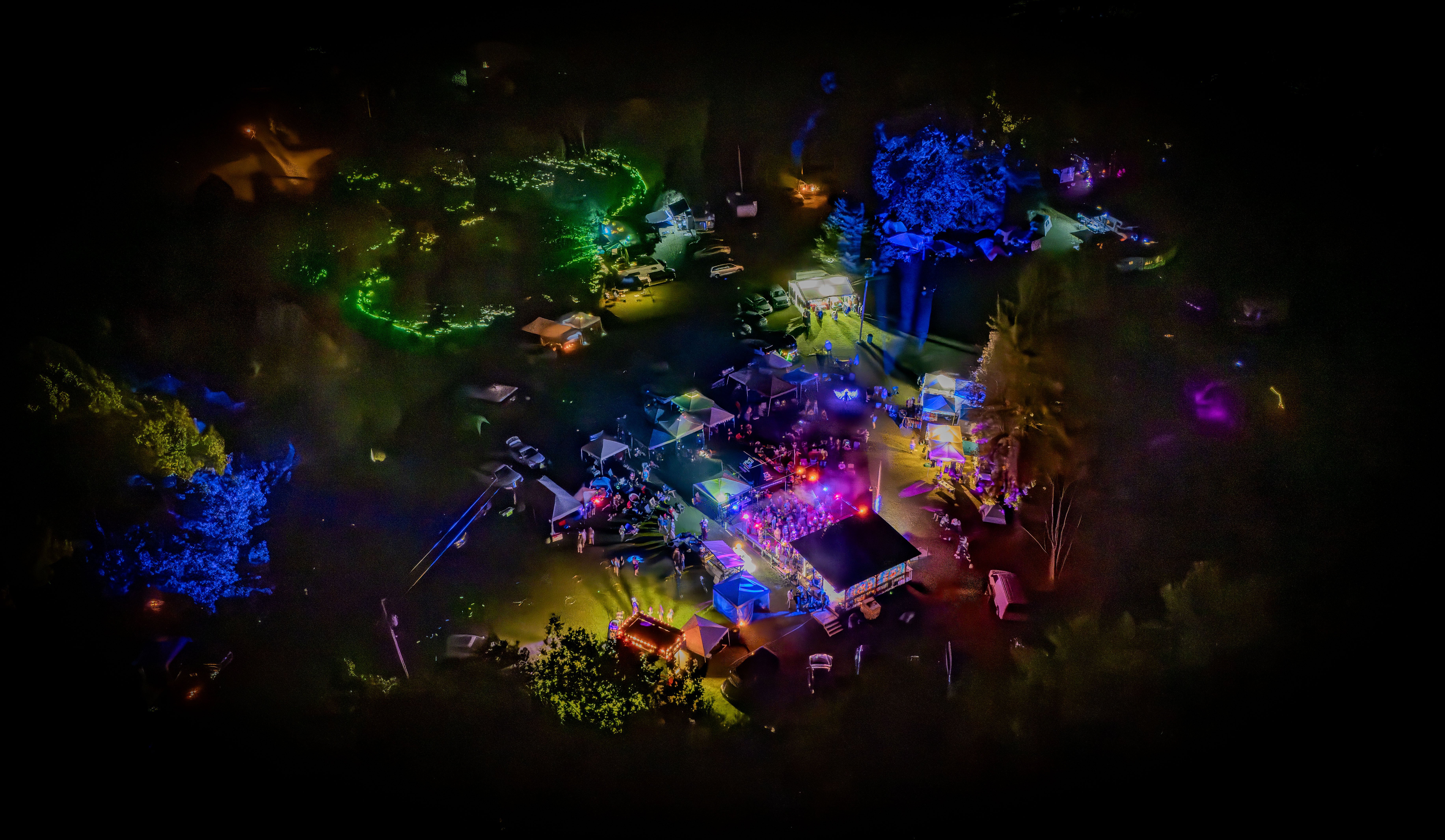  Lazy Jam 7 2025 - Aerial at Night