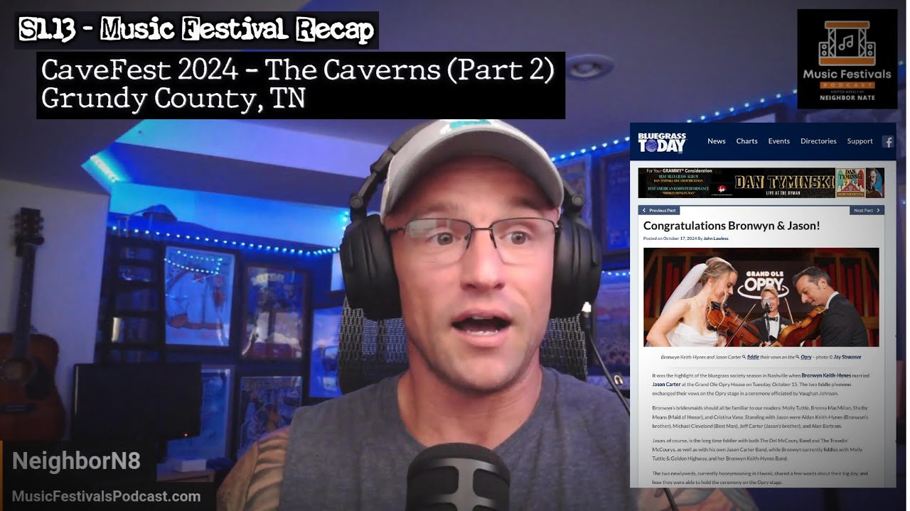 CaveFest 2024 Recap at The Caverns in Grundy County, TN (Pt.2)