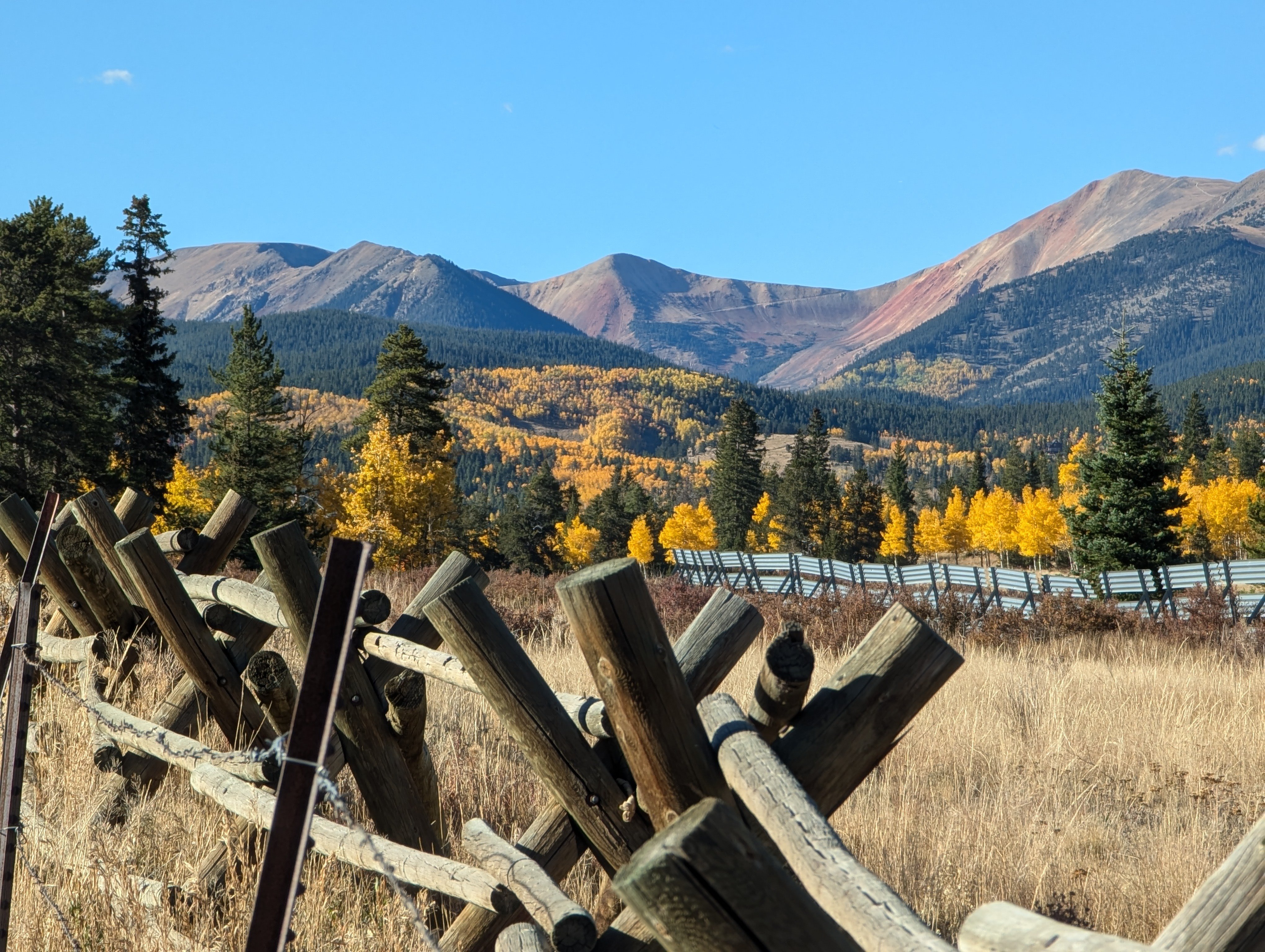 Kenosha Pass, Colorado During Peak Aspen Leaves - musicfestivalspodcast.com